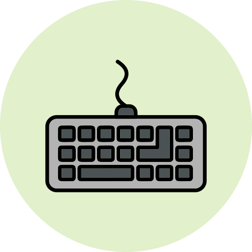 teclado icono gratis