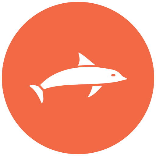 delfín icono gratis