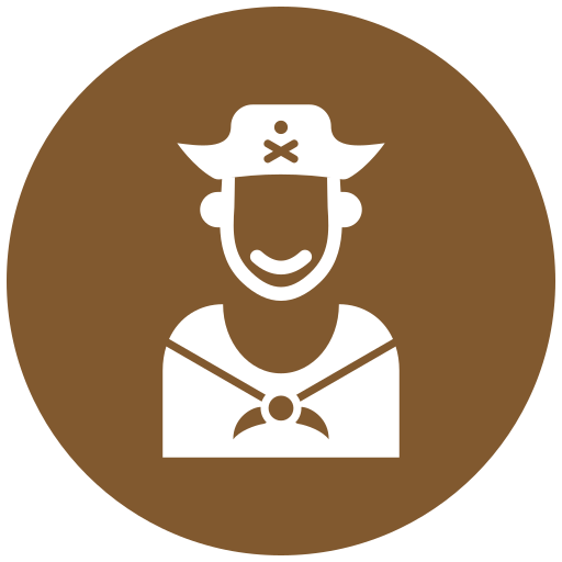 Pirate free icon