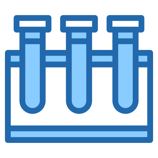 Test tube Generic Blue icon