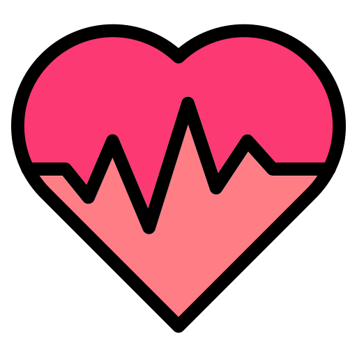 latido del corazón icono gratis