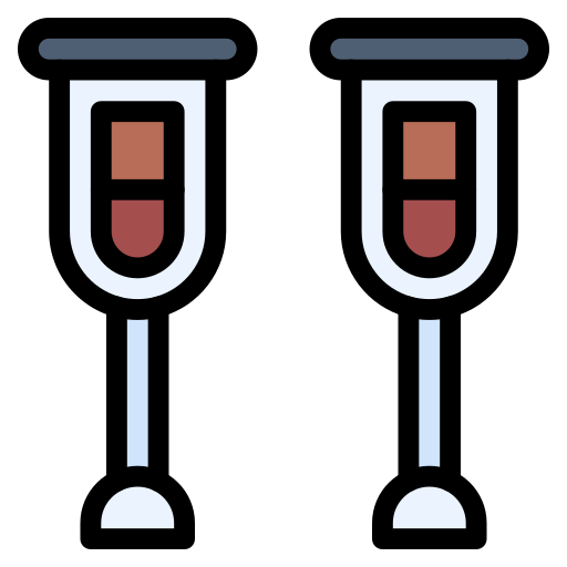 Костыли бесплатно иконка