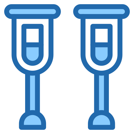 Костыли бесплатно иконка