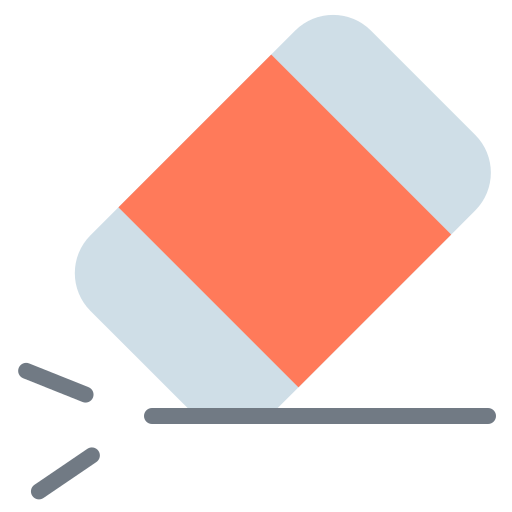 Eraser free icon Eraser free icon