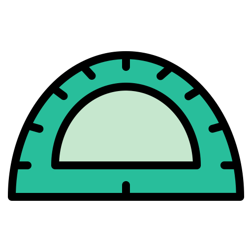 Protractor free icon Protractor free icon