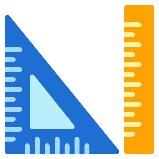 Set square free icon Set square free icon