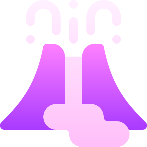 erupción icono gratis