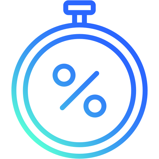 Stopwatch Generic Gradient icon