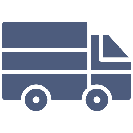 camión de reparto icono gratis