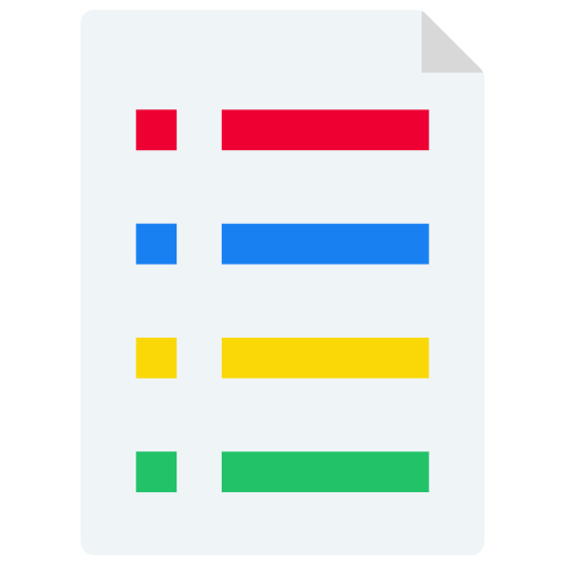 Shopping list free icon