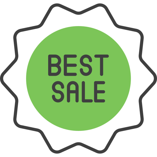 mejor vendido icono gratis