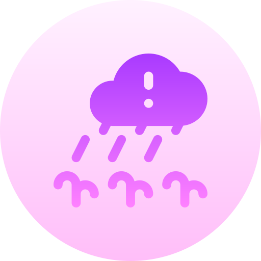 chuva ácida grátis ícone