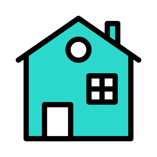 House Generic Outline Color icon