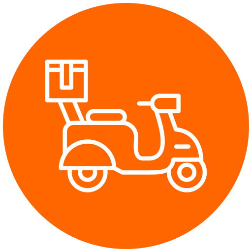 vélo de livraison Icône gratuit