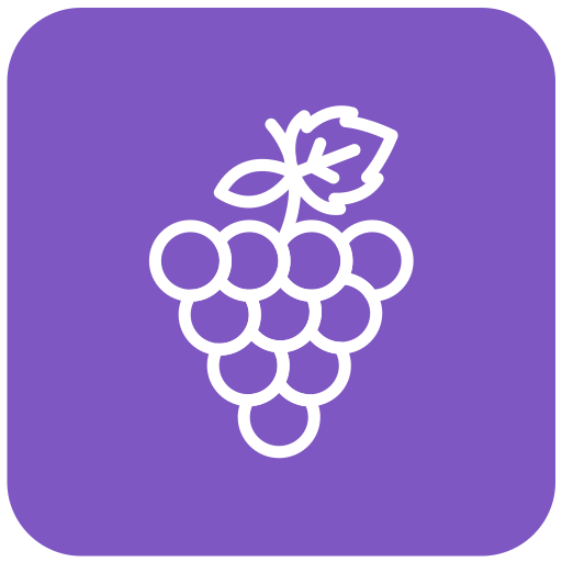 uvas icono gratis