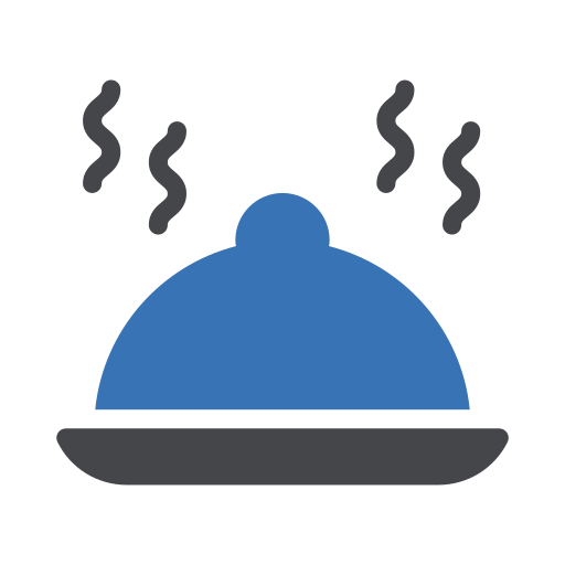 plato de servir icono gratis