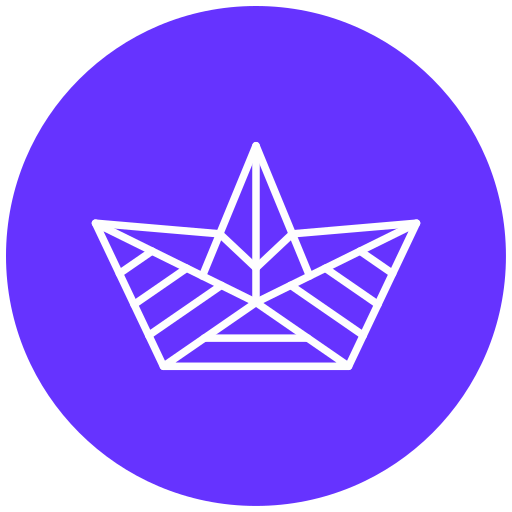 barco de papel icono gratis