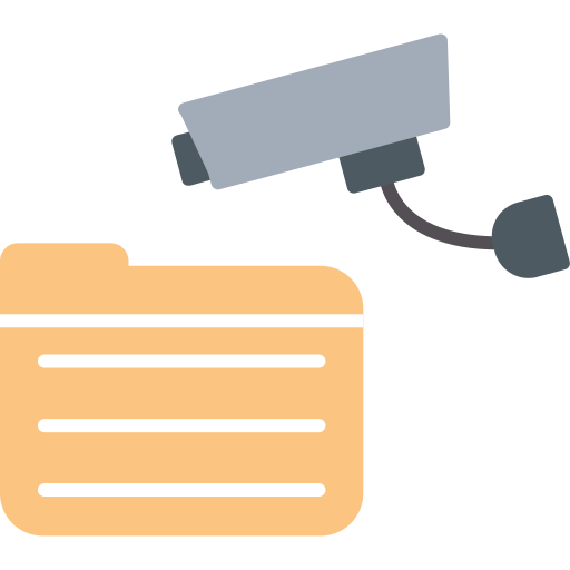 cámara de vigilancia icono gratis