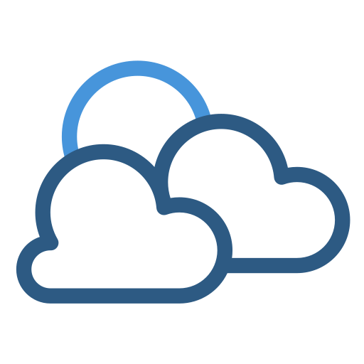 Cloud Generic Outline Color icon