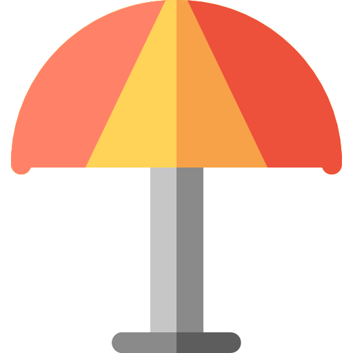 Umbrella Basic Rounded Flat icon