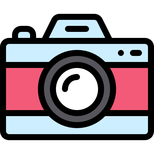 Cámara fotográfica - Iconos gratis de electrónica