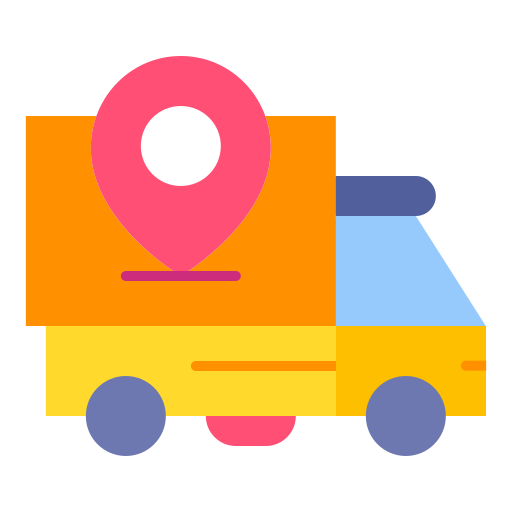 Shipping Truck - Free Transportation Icons