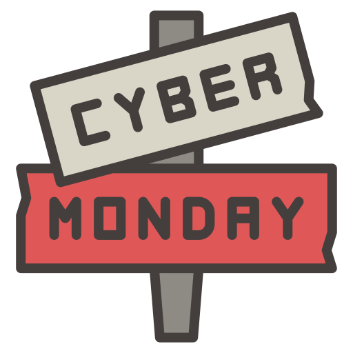 cyber monday icono gratis