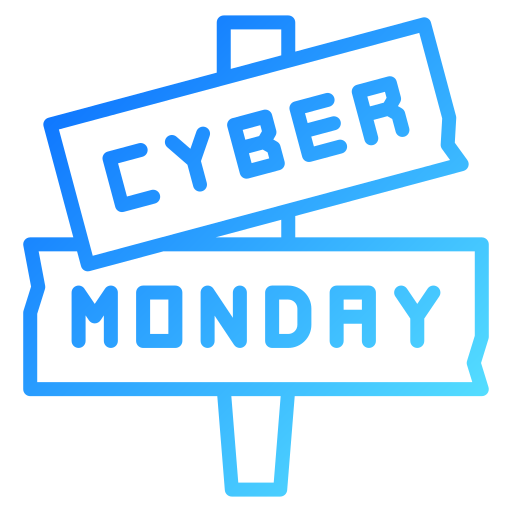 cyber monday icono gratis