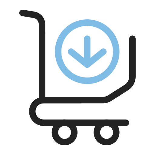 Add To Cart Generic Outline Color Icon