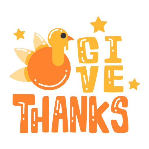 thanksgiving gratis sticker