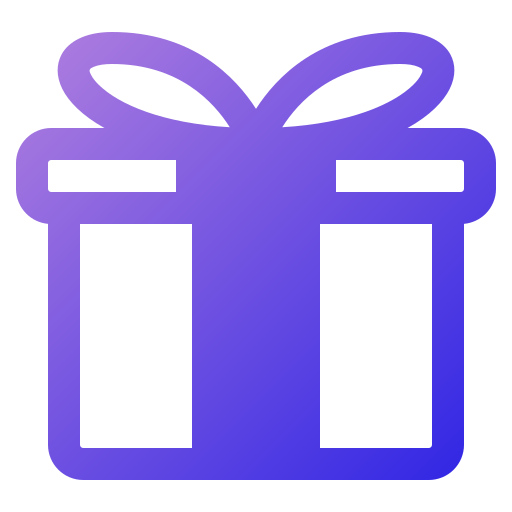 caja de regalo icono gratis