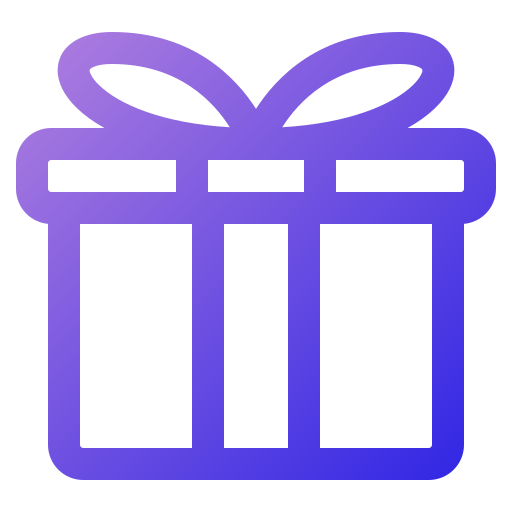 caja de regalo icono gratis