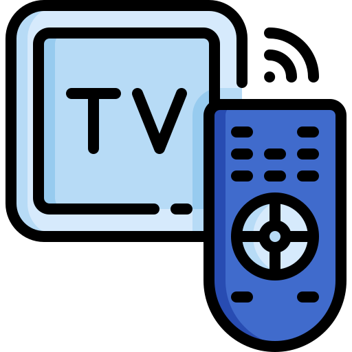 televisión inteligente icono gratis