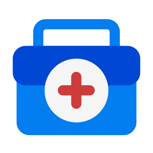 Medical box free icon