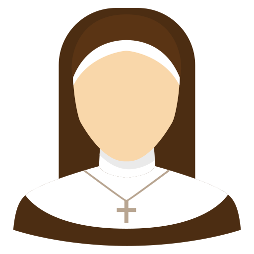 Nun free icon