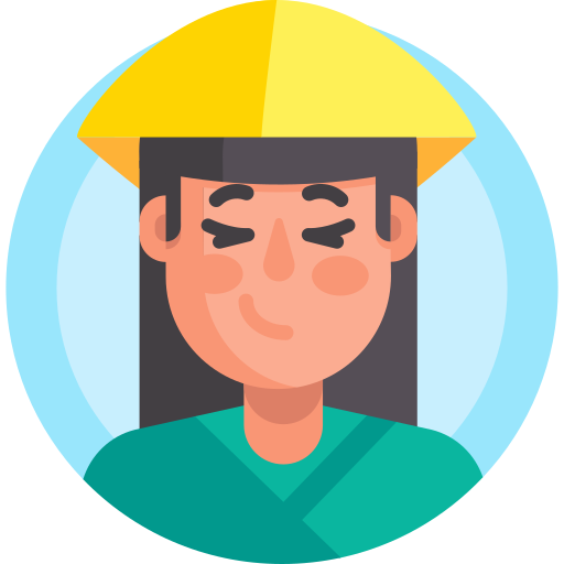 asiático icono gratis