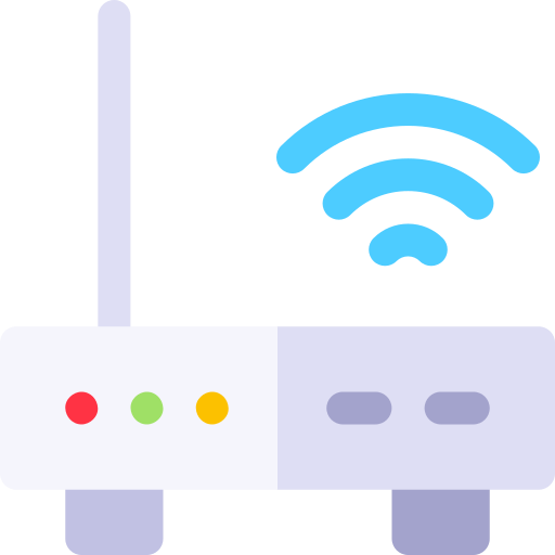 Router Basic Rounded Flat icon