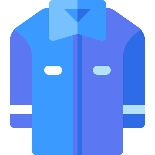 Jacket Basic Rounded Flat icon