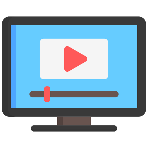 reproductor de video icono gratis