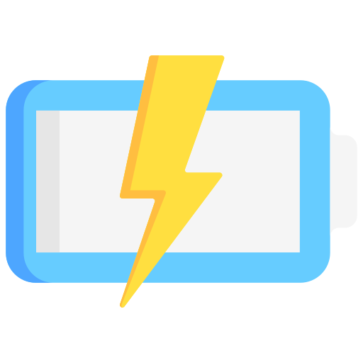 bateria cargando icono gratis