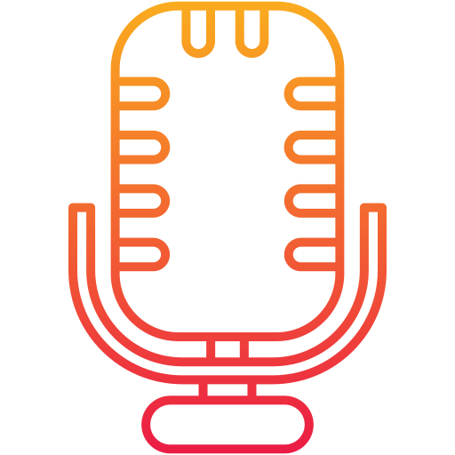 Microphone Generic Gradient icon