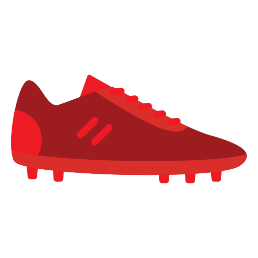 zapatos de fútbol icono gratis