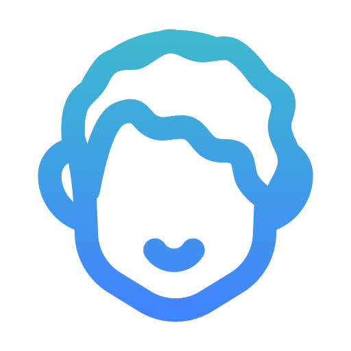 pelo rizado icono gratis