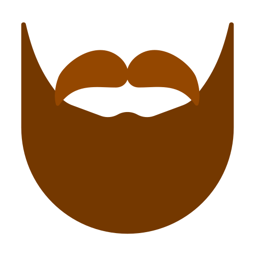 Beard Generic Flat icon