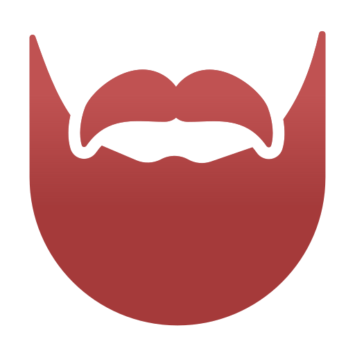 Beard free icon