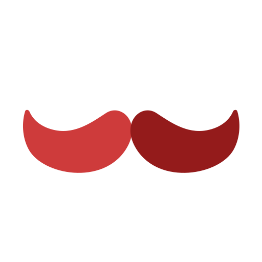 bigote icono gratis