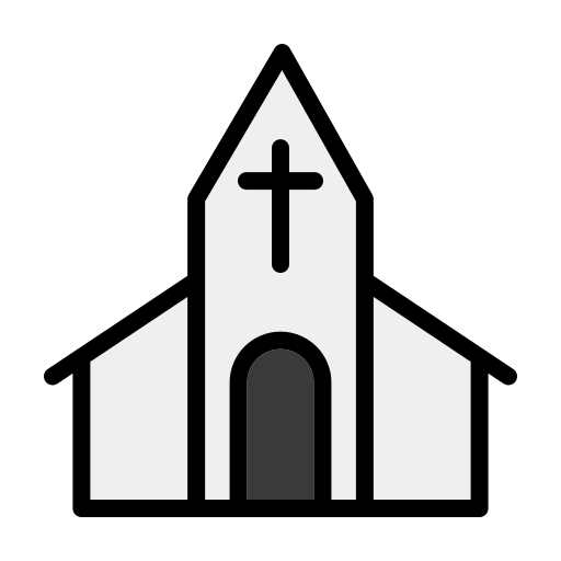 Church Generic Outline Color icon