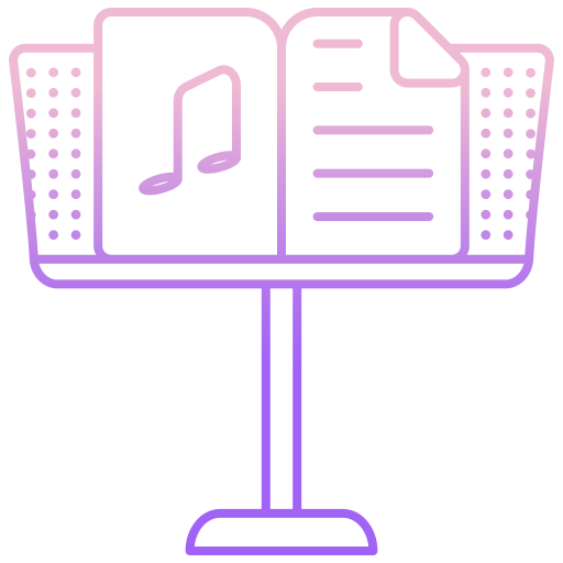 libro de música icono gratis