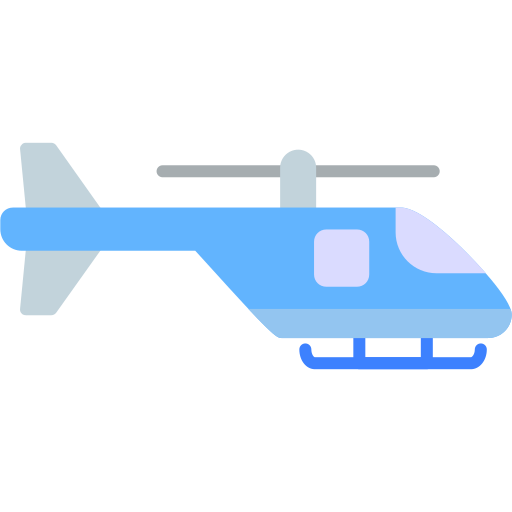 helicóptero icono gratis