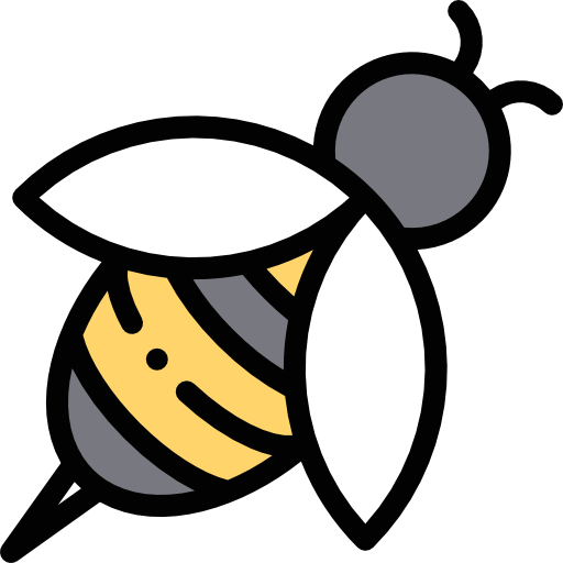 abeja icono gratis